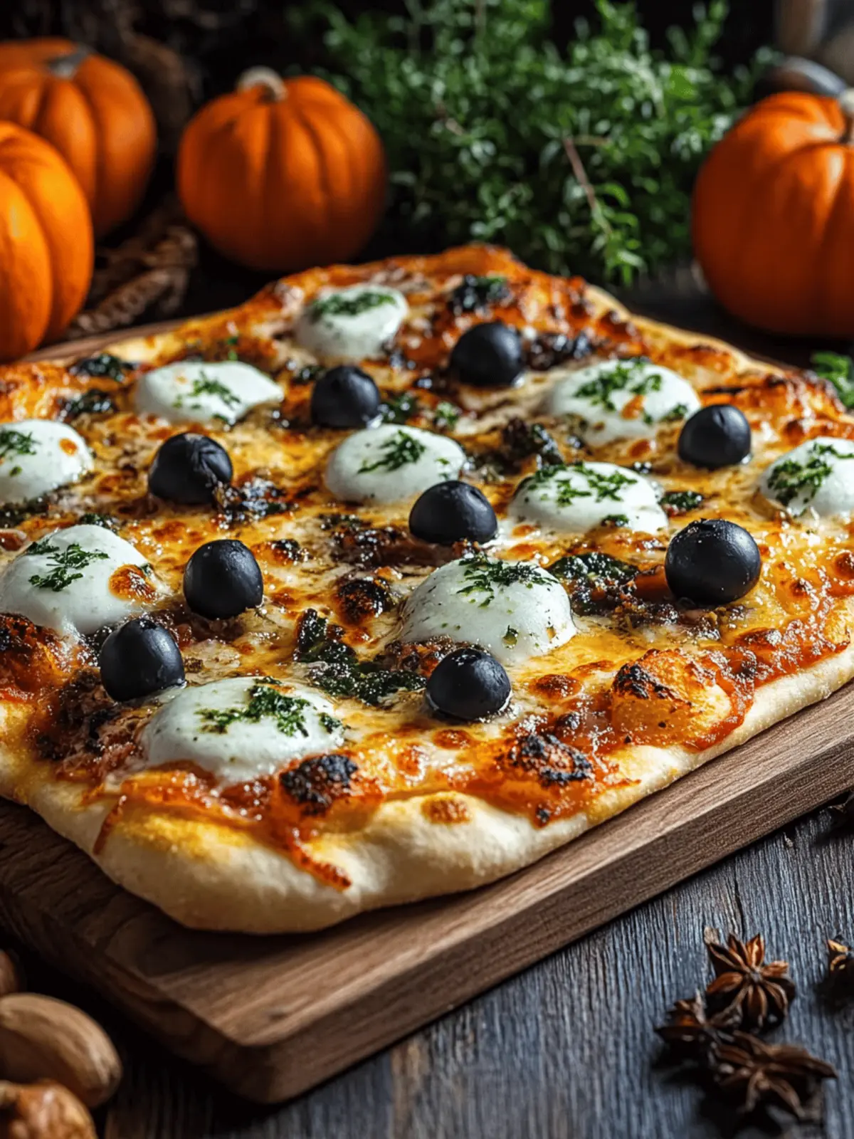 Cemetery Flatbread Pizza
